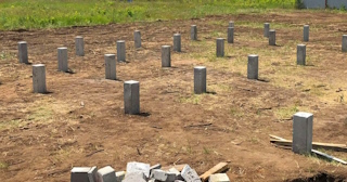 Фундамент на забивных жб сваях под ключ в Зеленодольске - фундамент из забивных железобетонных свай цена от 3160 руб/м2