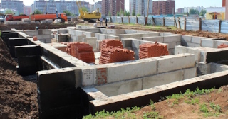 Фундаменты промышленных зданий в Зеленодольске цена от 24862 руб. - заказать строительство фундамента промздания под стальные колонны